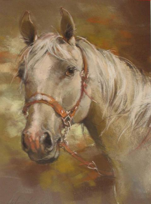 Dafen Oil Painting on canvas -horse047