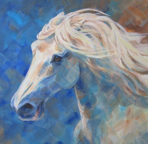 Dafen Oil Painting on canvas -horse078