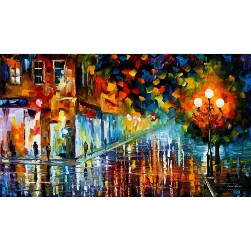 Modern impressionism palette knife oil painting kp152