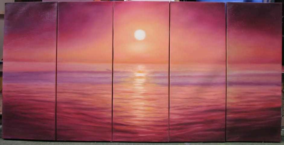 Dafen Oil Painting on canvas seascape painitng -set546